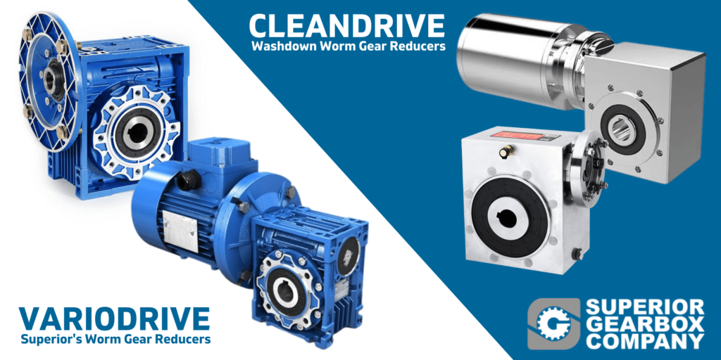 Variodrive & Cleandrive Industrial Worm Gear Reducers